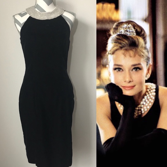velvet pearl dress